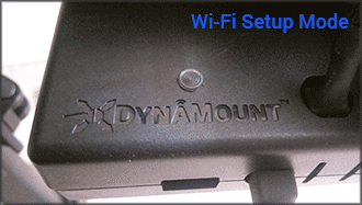 Wi-Fi Setup Mode - Blinking Blue LED