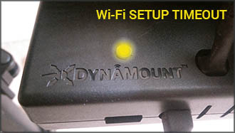 Wi-Fi Setup Timeout