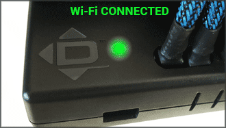 Connected via Wi-Fi