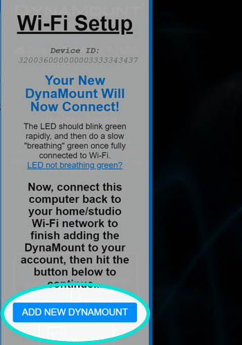 Add a new DynaMount