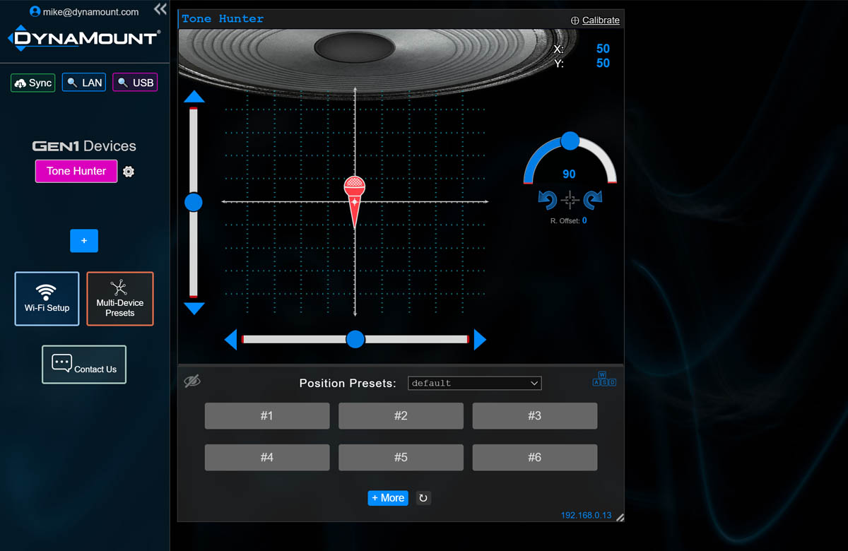 USB Control Window