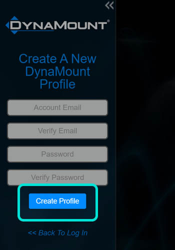 Submit New DynaMount Profile
